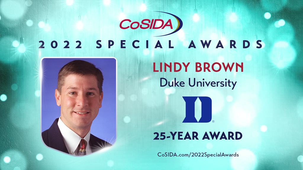 2022 Special Awards Salute: Lindy Brown (Duke), 25-Year Award